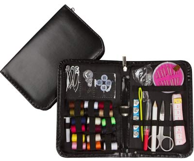 Professional Sewing project Kit With Leather Case