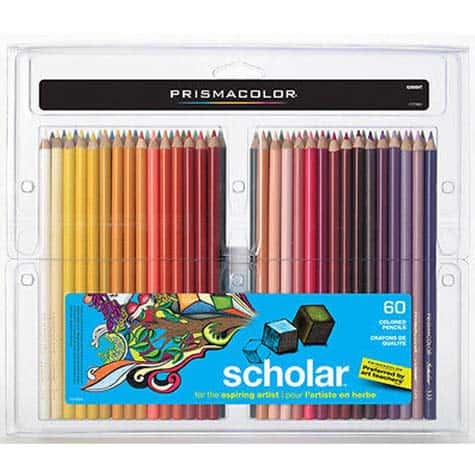 Faber Castell Polychromos Color Pencil Set - 60 Pencils in Metal Tin