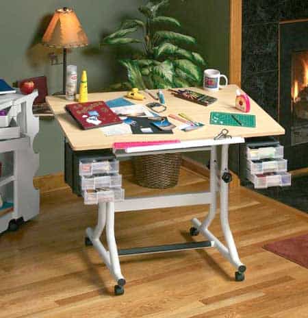 how to build an arts and crafts table